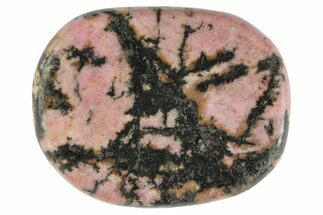 1.7" Polished Rhodonite Flat Pocket Stones