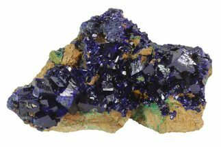 Large, Sparkling Azurite Crystals - Laos #95801
