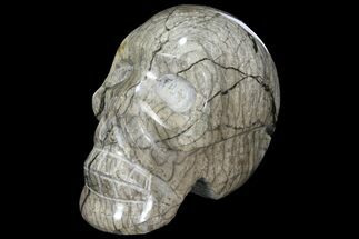 Polished Dragon Scale Jasper Skull #106596