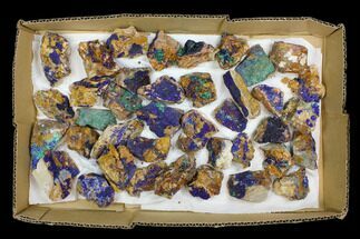 Lot: Azurite & Malachite Clusters - Pieces #137908