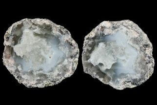 Las Choyas Coconut Geode with Calcite & Agate - Mexico #165391