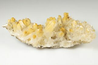 Stunning, Mango Quartz Crystal Cluster - Cabiche, Colombia #188376