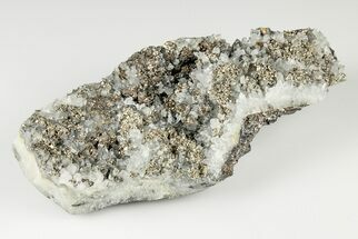Quartz Crystals with Pyrite, Chalcopyrite & Sphalerite - Peru #195820