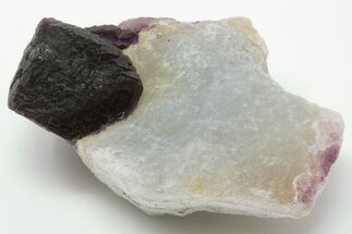 Stepped-Octahedral Purple Fluorite - Yiwu, China #197076