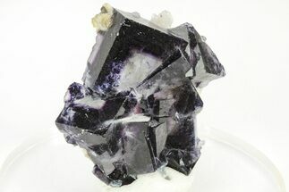 Cubic Fluorite Crystals with Purple Phantoms - Yaogangxian Mine #215795