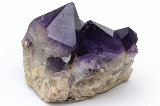 Deep Purple Amethyst Crystal Cluster - Congo #223354
