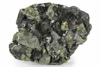 Brassy Chalcopyrite Crystals with Lustrous Sphalerite - Peru #252118