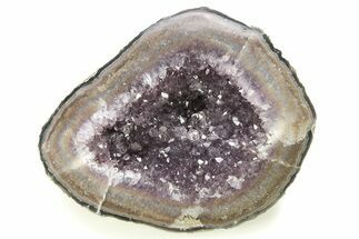 Sparkly, Purple Amethyst Geode - Uruguay #275991