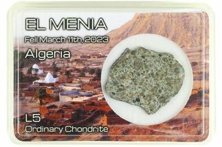 L Chondrite Meteorite ( g) Slice - El Menia #285480