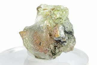 Extremely Fluorescent Hyalite Opal on Schorl - Nambia #287108