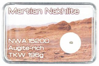 Martian Nakhlite Meteorite Fragment - NWA #288358