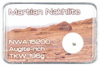 Martian Nakhlite Meteorite Fragment - NWA #288373