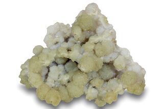 Yellow-Green Chalcedony Stalactite Formation - India #244485