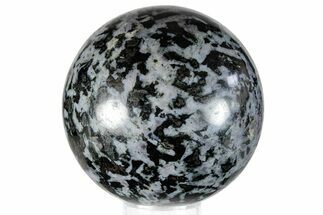 Polished, Indigo Gabbro Sphere - Madagascar #289846