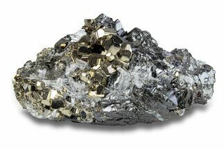 Quartz with Pyrite and Sphalerite - Peru #290190