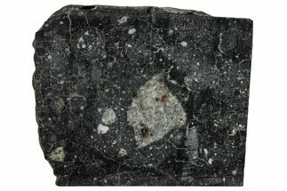 Polished, Starry Night Lunar Meteorite Section ( g) - NWA #291442