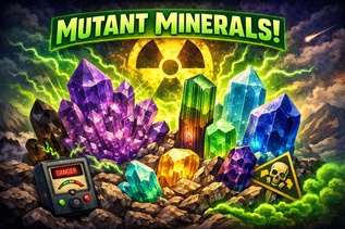 Mutant Minerals: Nature’s Radiation-Colored Crystals