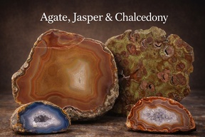 Agate, Chalcedony & Jasper - What’s the Difference?