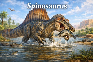 Spinosaurus: The Sail-Backed River Hunter