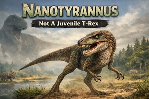 Nanotyrannus: The Dinoaur Dwarf Tyrant