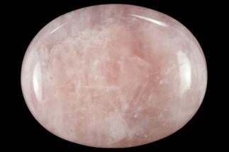 1.7" Polished Rose Quartz Pocket Stone 