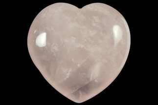 1.5" Polished Rose Quartz Hearts
