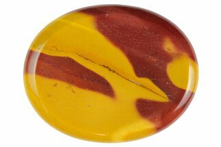 1.8" Polished Mookaite Jasper Worry Stones