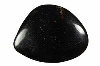 Tumbled Indonesian Blue Amber (1 1/4" Size) - Fluorescent