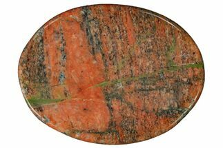 1.5" Polished Unakite Worry Stones