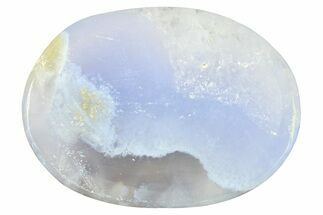 1.5" Polished Blue Lace Agate Worry Stones 