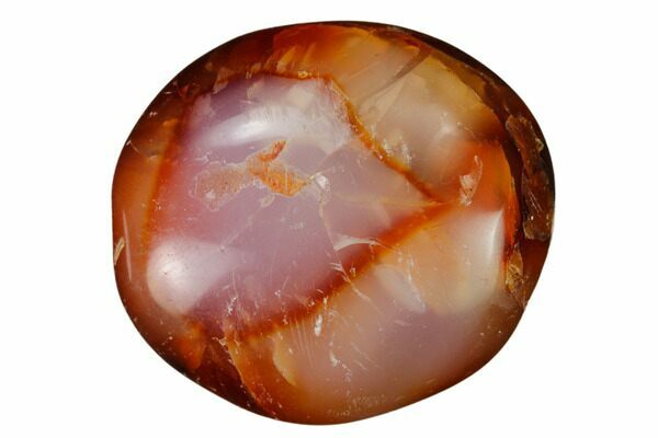 Vibrant Polished Carnelian Agate Stones For Sale
