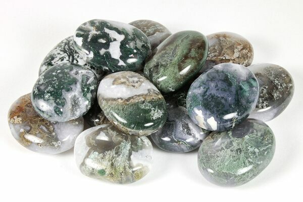 Moss Agate Pocket Stones - House of Formlab
