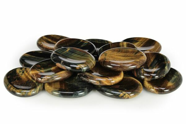 Tigers Eye Worry Stones Tigers Eye Worry Stones