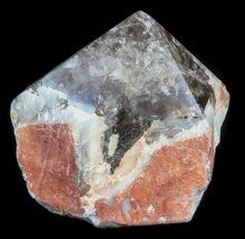 Polished Smoky Quartz Crystal Point - Brazil #34764