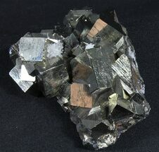 Shining Pyrite With Quartz & Sphalerite - Peru #38907