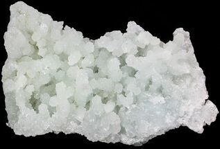 Green Prehnite Crystal Cluster - India #44371