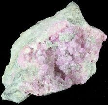 Cobaltoan Calcite Crystals on Matrix - Morocco #49240