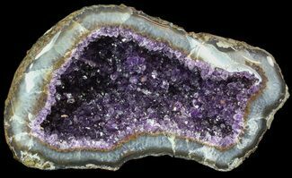 Amethyst Crystal Geode - Uruguay #50203