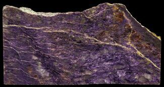 Beautiful, Purple, Polished Charoite Slab - Siberia #56371
