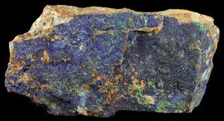 Large Malachite with Azurite Specimen - Morocco #61171