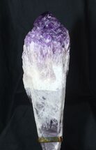 Natural Amethyst Crystal Bouquet - With Metal Stand #62840