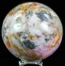 Polished Cobaltoan Calcite Sphere - Congo #63906