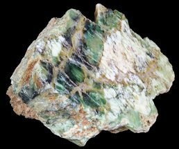 Polished Green-White Opal Section - Western Australia #65408