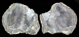 Crystal Filled Dugway Geode - Sparkly Quartz #33179