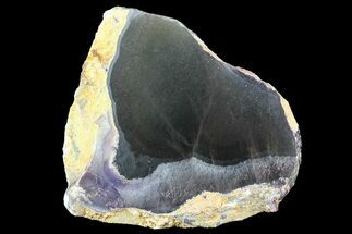 Purple Polished Fluorite Slab - Jiangxi Province, China #34860
