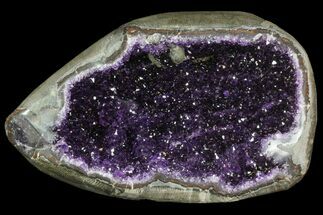 Purple Amethyst Geode - Uruguay - Pounds #83539