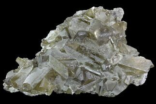 Yellow/Brown Barite Crystal Cluster - Linwood Mine, Iowa #91350