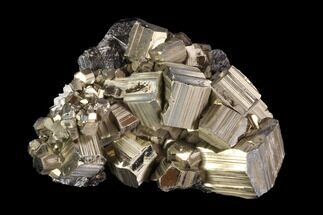Pyrite and Sphalerite Association - Peru #94399