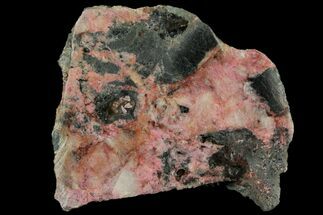 3.7" Polished Cobaltoan Calcite Slab - Congo - Crystal #94976