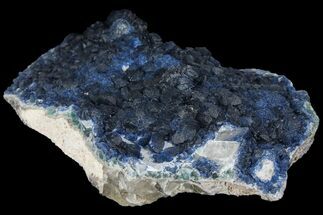 Deep Blue Fluorite Crystal Cluster - China #96031